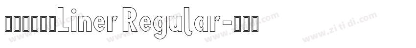 ミウラ見出しLiner Regular字体转换
